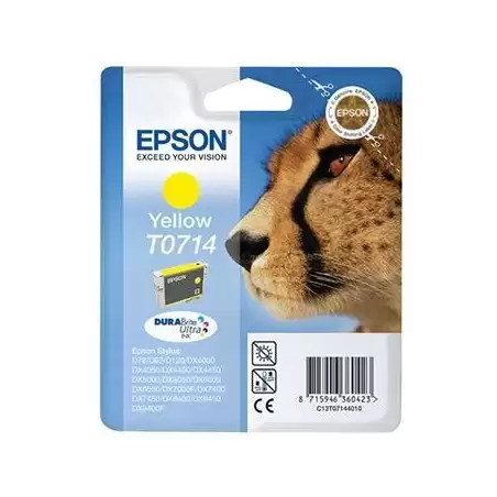 (C13T07144012) EPSON TINTA AMARILLO STYLUS D-78/92/120/DX-4000/5000/6000/7000F