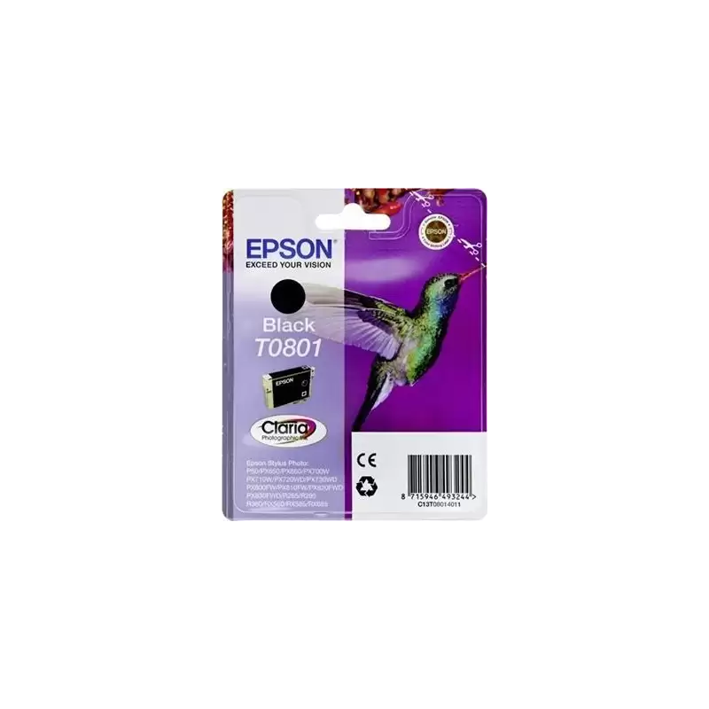 (C13T08014011) EPSON STYLUS PHOTO R-265/360/RX-560/585/685 CARTUCHO NEGRO