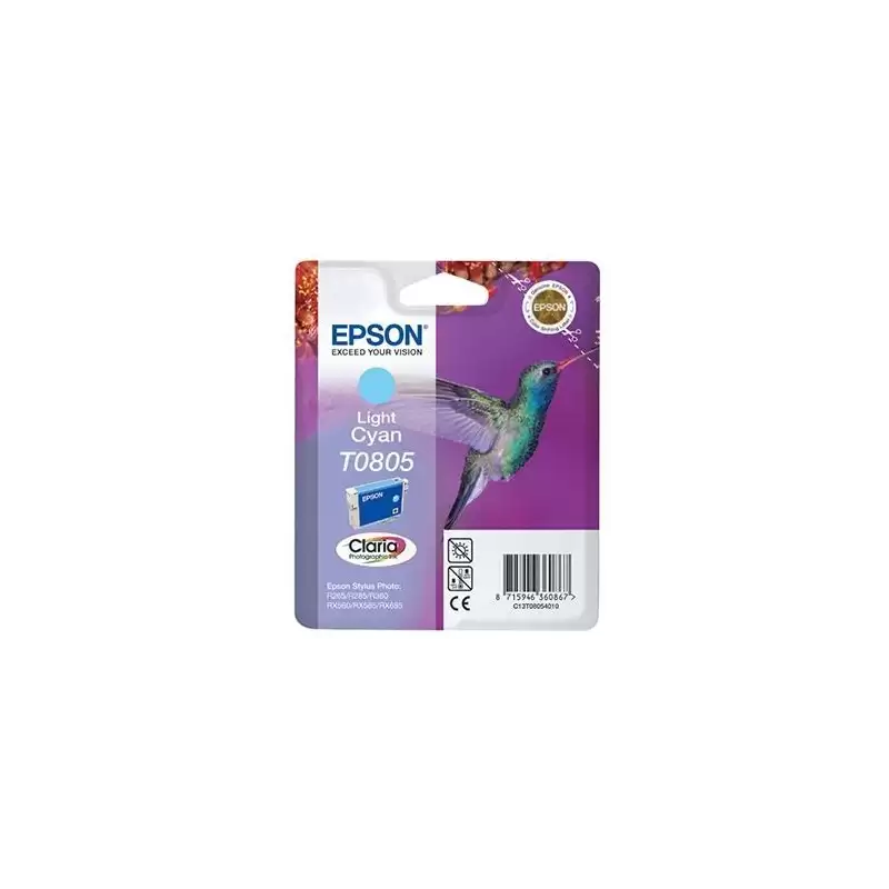 (C13T08054011) EPSON STYLUS PHOTO R-265/360/RX-560/585/685 CARTUCHO CIAN CLARO