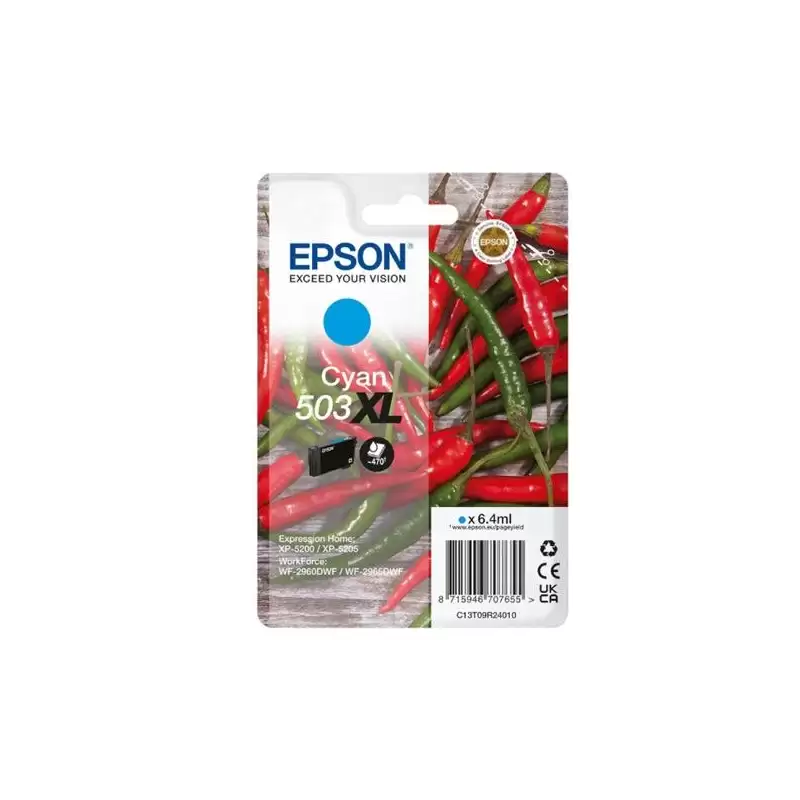 (C13T09R24010) EPSON TINTA CIAN XP-5200