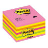 (7100200378) POST-IT CUBO DE NOTAS 450H 76X76 TONOS PASTEL MULTICOLOR