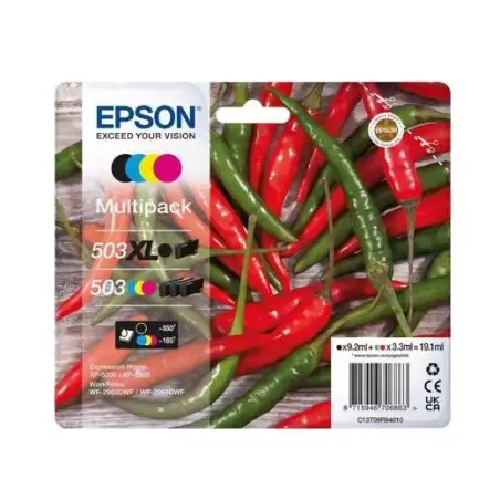 (C13T09R94010) EPSON TINTA MULTIPACK BK / C / M / Y  XP-5200