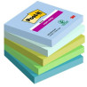 (7100258898) POST-IT BLOCS NOTAS SUPER STICKY 90 HOJAS COLORES LUGARES OSASIS 76X76 5 BLOCS