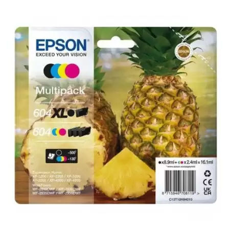 (C13T10H94010) EPSON TINTA MULTIPACK BK XL / C / M / Y XP-2200