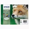 (C13T12854012) EPSON TINTA BK / C / M / Y - STYLUS S22/SX125/SX 235W /420W/425W/ OFFICE BX305 (PACK 4)