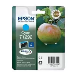 (C13T12924012) EPSON TINTA CIAN STYLUS SX 235W /420W/425W/ OFFICE BX305F/320FW