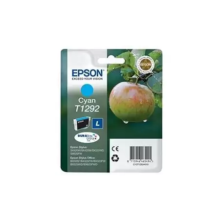 (C13T12924012) EPSON TINTA CIAN STYLUS SX 235W /420W/425W/ OFFICE BX305F/320FW