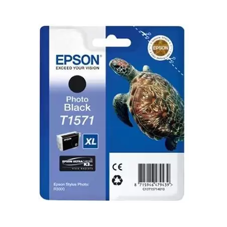 (C13T15714010) EPSON STYLUS PHOTO R3000 CARTUCHO NEGRO FOTO