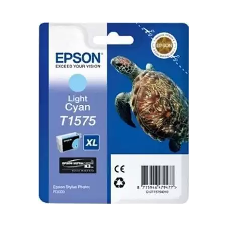 (C13T15754010) EPSON STYLUS PHOTO R3000 CARTUCHO CIAN CLARO