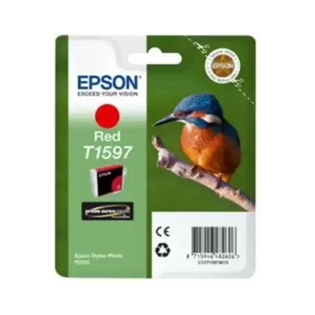 (C13T15974010) EPSON STYLUS PHOTO R2000 CARTUCHO ROJO