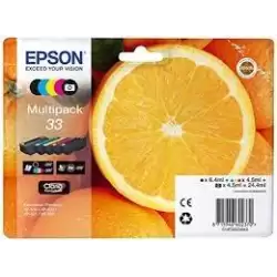 (C13T33374011) EPSON EXPRESSION HOME XP-530 CARTUCHO MULTIPACK 5 COLORES (NARANJA MULTIPACK 33 )
