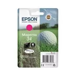 (C13T34634010) EPSON SINGLEPACK MAGENTA 34 DURABRITE ULTRA INK