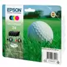 (C13T34664010) EPSON TINTA BK / C / M / Y MULTIPACK 4-COLOURS 34 DURABRITE ULTRA INK (6