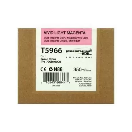 (C13T596600) EPSON CARTUCHO DE TINTA MAGENTA VIVO CLARO STYLUS PHOTO SP 7700/7890/7900/WT7900/9700/9890/9900