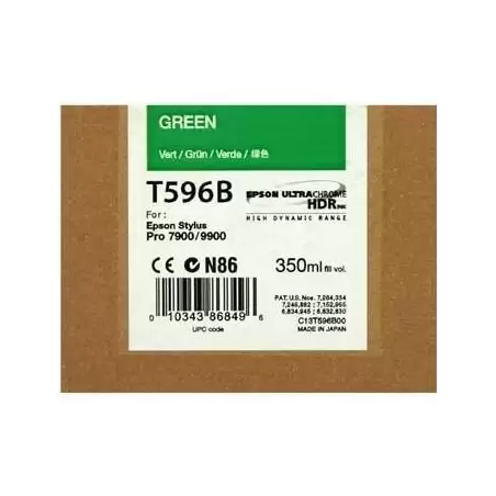 (C13T596B00) EPSON CARTUCHO DE TINTA VERDE STYLUS PHOTO SP 7700/7890/7900/WT7900/9700/9890/9900