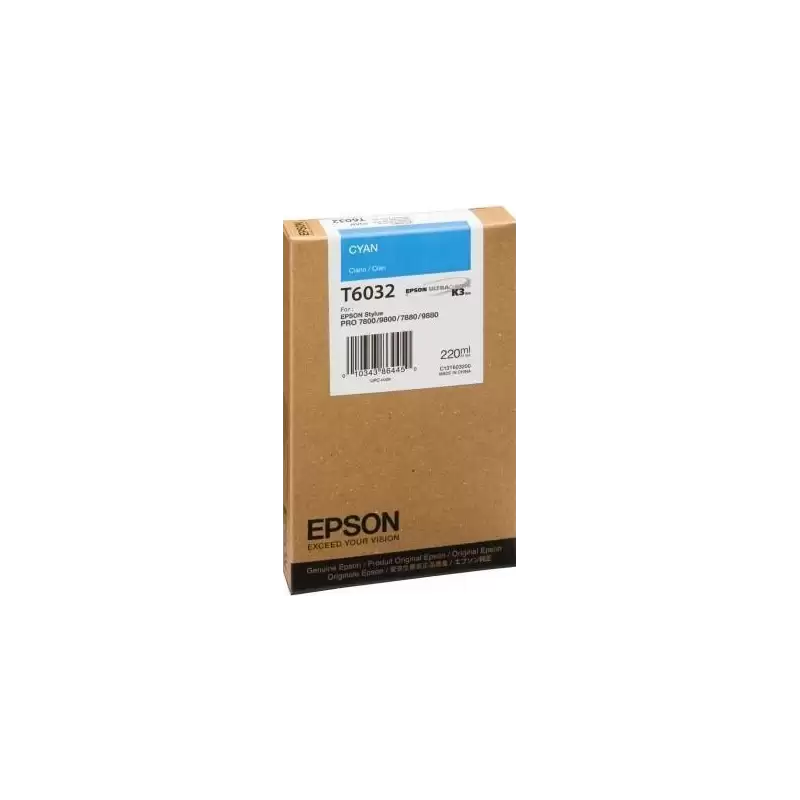 (C13T603200) EPSON GF STYLUS PRO 7880 9880 7800 9800 CARTUCHO CIAN