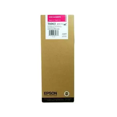 (C13T606300) EPSON TINTA MAGENTA VIVO GF STYLUS PHOTO 4880 *ALTA CAPACIDAD*