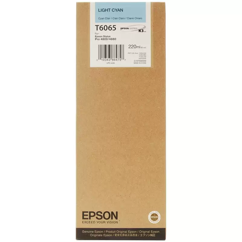 (C13T606500) EPSON TINTA CIAN CLARO GF STYLUS PRO 4880