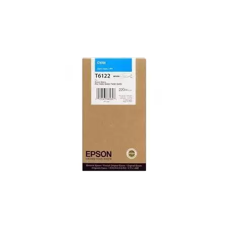 (C13T612200) EPSON TINTA GF STYLUS PHOTO 7450/9450/7400/9400 CARTUCHO CIAN ALTA CAPACIDAD