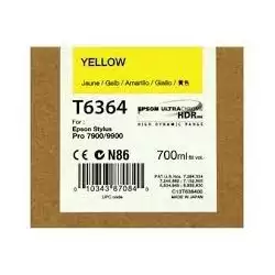 (C13T636400) EPSON GF STYLUS PHOTO 7900/9900 CARTUCHO AMARILLO