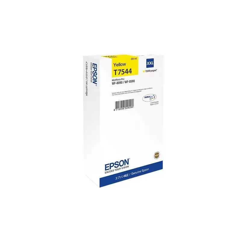 (C13T754440) EPSON CARTUCHO AMARILLO XXL 7000P WF-8X90