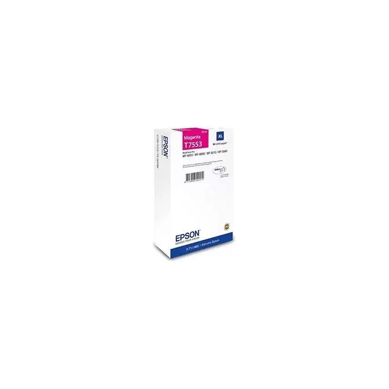 (C13T755340) EPSON CARTUCHO  MAGENTA XL 4000P WF-8XXX