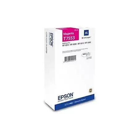 (C13T755340) EPSON CARTUCHO  MAGENTA XL 4000P WF-8XXX
