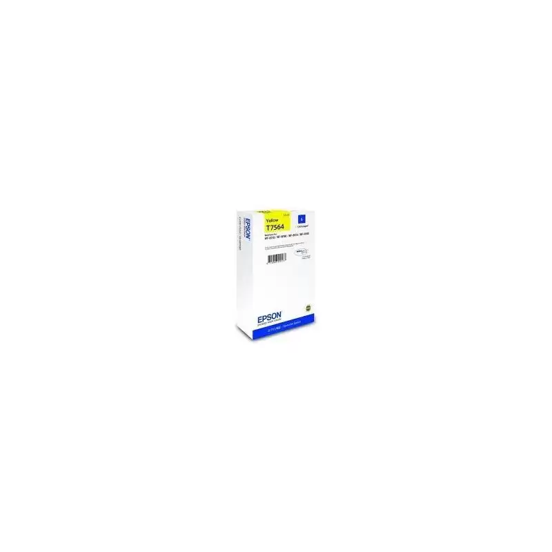 (C13T756440) EPSON CARTUCHO AMARILLO L 1500 PAG WF-8XXX