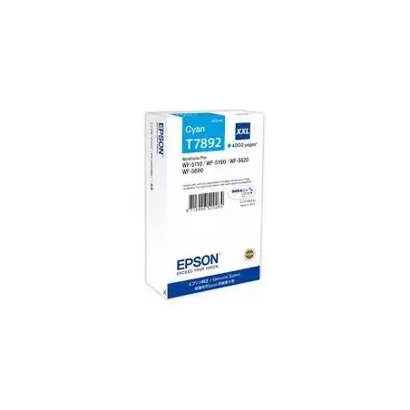 (C13T789240) EPSON CARTUCHO CIAN XXL 4000 PAGINAS WORKFORCE PRO WF-5XXX SERIES