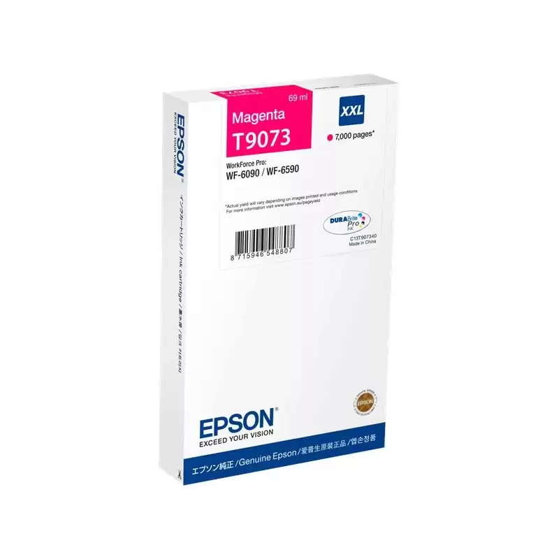 (C13T907340) EPSON  TINTA MAGENTA WF-6XXX SERIES - XXL