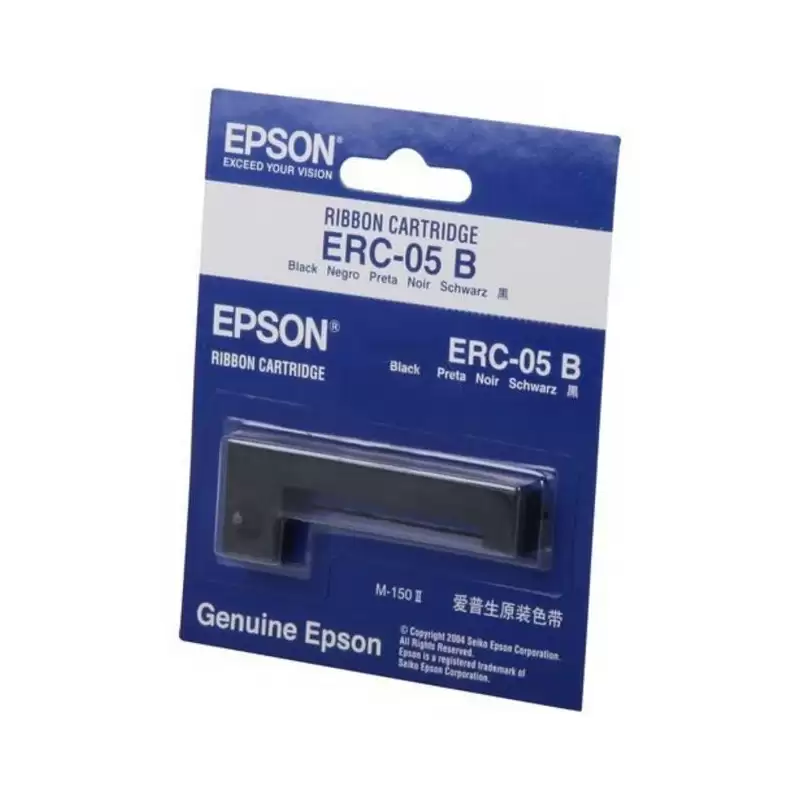 (C43S015352) EPSON CINTA REGISTRADORA NYLON NEGRO M150/150II - ERC-05B