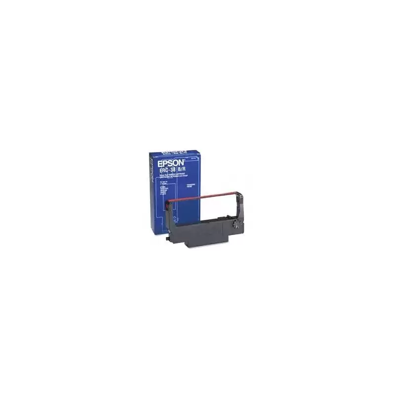 (C43S015376) EPSON CINTA REGISTRADORA NEGRO - ROJO TM 300A 300B 300C 300D U200D U210D U300A U300B U300C U300D TMV 210PD TM 22...