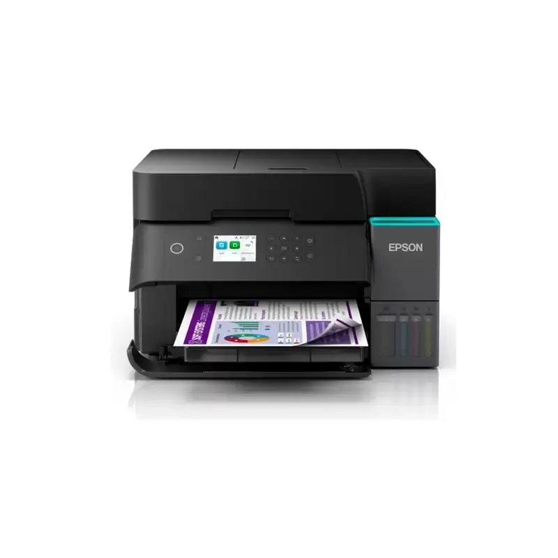 (C11CL43402) EPSON EQUIPO MULTIFUNCIÓN INKJET COLOR ECOTANK ET-3950 A4 WIFI 4 EN 1 NEGRO