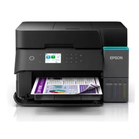(C11CL43402) EPSON EQUIPO MULTIFUNCIÓN INKJET COLOR ECOTANK ET-3950 A4 WIFI 4 EN 1 NEGRO