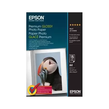 (C13S042155) EPSON PAPEL PREMIUM GLOSSY PHOTO 255 GR