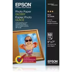 (C13S042545) EPSON PAPEL PHOTO GLOSSY 13X18CM 50 HOJAS 200 GRS