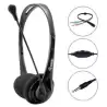(245302) EQUIP AURICULARES ESTÉREO JACK 3.5MM ULTRALIGEROS CON MICRÓFONO FLEXIBLE AJUSTABLE NEGRO