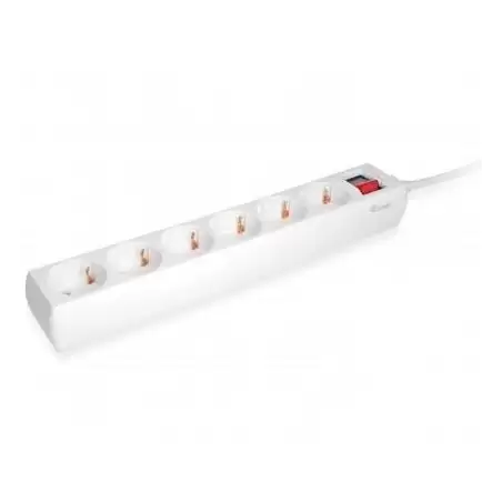 (245552) EQUIP REGLETA CON 6 TOMAS CON CABLE DE 1´5 M.Y BOTÓN DE APAGADO Y ENCENDIDO