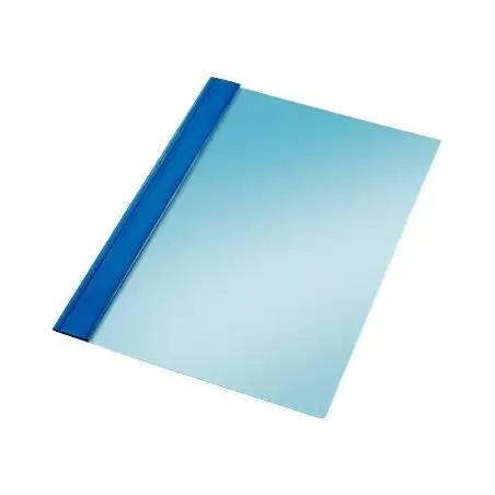 (13206) ESSELTE DOSSIER FÁSTENER MOD 132/1 PVC RÍGIDO 150 MICRAS FOLIO AZUL - CAJA DE 50U