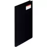 (27347) ESSELTE CARPETA CON PINZA MINICLIP LATERAL A4 C/TARJETERO PVC NEGRO