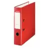 (42301) ESSELTE ARCHIVADOR PALANCA FOLIO LOMO ANCHO PP INTERIOR FORRADO EN PAPEL RADO CANTONERAS ROJO