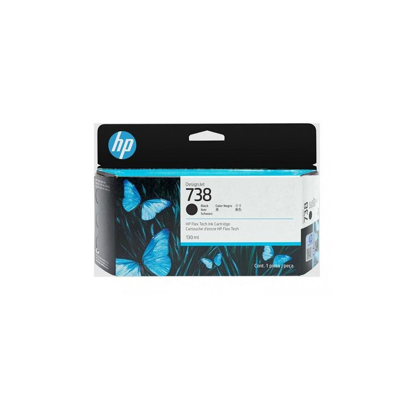(498N4A) HP TINTA NEGRO DESIGNJET 738