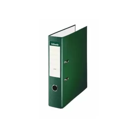 (42310) ESSELTE ARCHIVADOR PALANCA A4 LOMO ANCHO PP INTERIOR FORRADO EN PAPEL RADO CANTONERAS VERDE