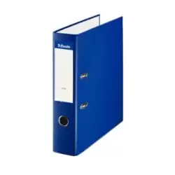 (42311) ESSELTE ARCHIVADOR PALANCA A4 LOMO ANCHO PP INTERIOR FORRADO EN PAPEL RADO CANTONERAS AZUL