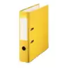 (42324) ESSELTE ARCHIVADOR PALANCA FOLIO LOMO ANCHO PP INTERIOR FORRADO EN PAPEL RADO CANTONERAS AMARILLO