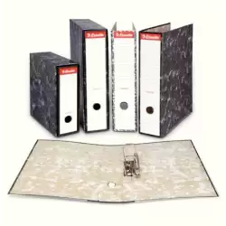 (46960) ESSELTE ARCHIVADOR PALANCA A4 LOMO ANCHO CARTÓN JASPEADO