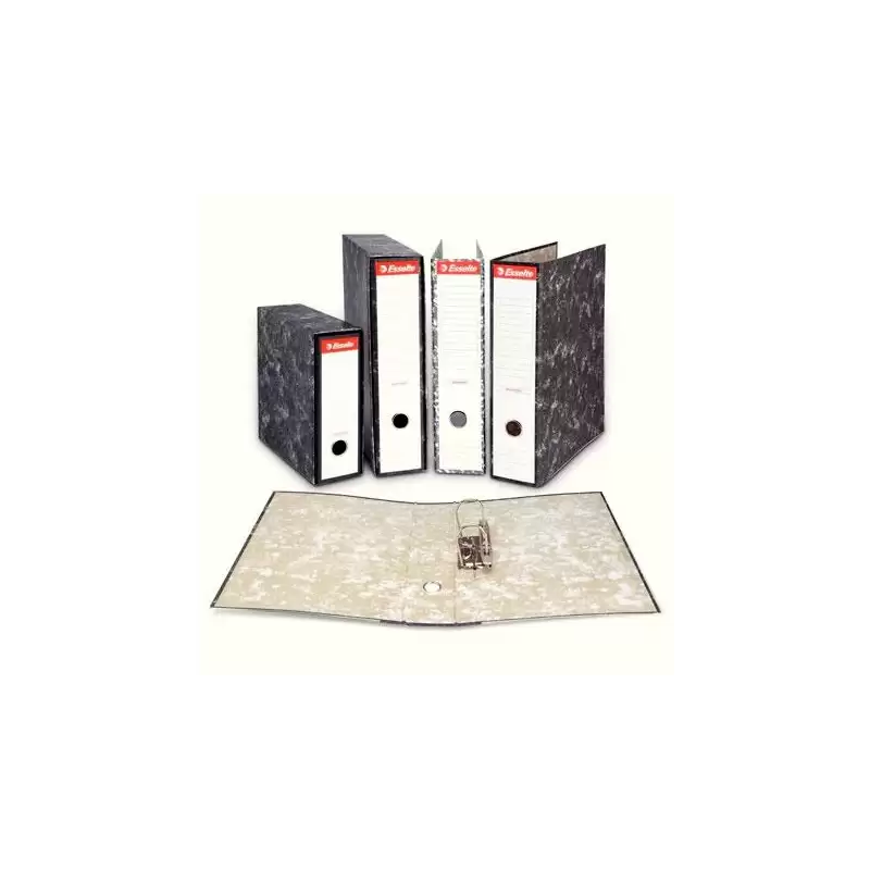 (46960) ESSELTE ARCHIVADOR PALANCA A4 LOMO ANCHO CARTÓN JASPEADO