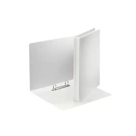 (49739) ESSELTE CARPETA CANGURO BÁSICA PERSONALIZABLE 2 ANILLAS MIXTAS 40MM A4 PP BLANCO