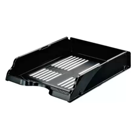 (15657) ESSELTE BANDEJA PORTADOCUMENTOS TRANSIT APILABLE A4 ESTÁNDAR NEGRO