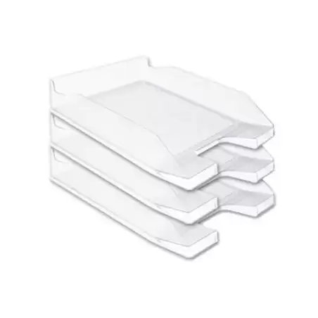 (623603) ESSELTE BANDEJA PORTADOCUMENTO EUROPOST TRANSPARENTE FORMATO VERTICAL CRISTAL